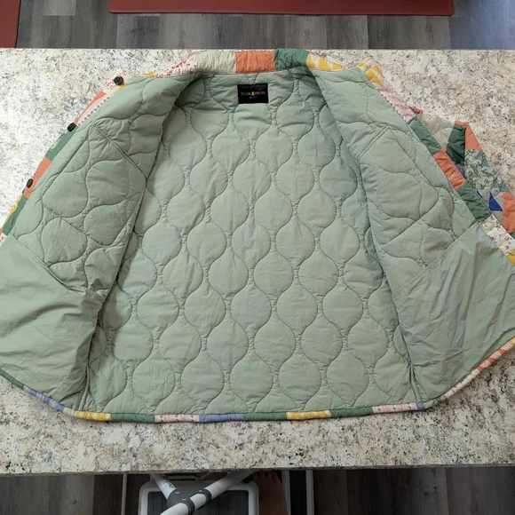 Teddy Fresh Multicolor Patchwork Jacket - Picture 3 of 5
